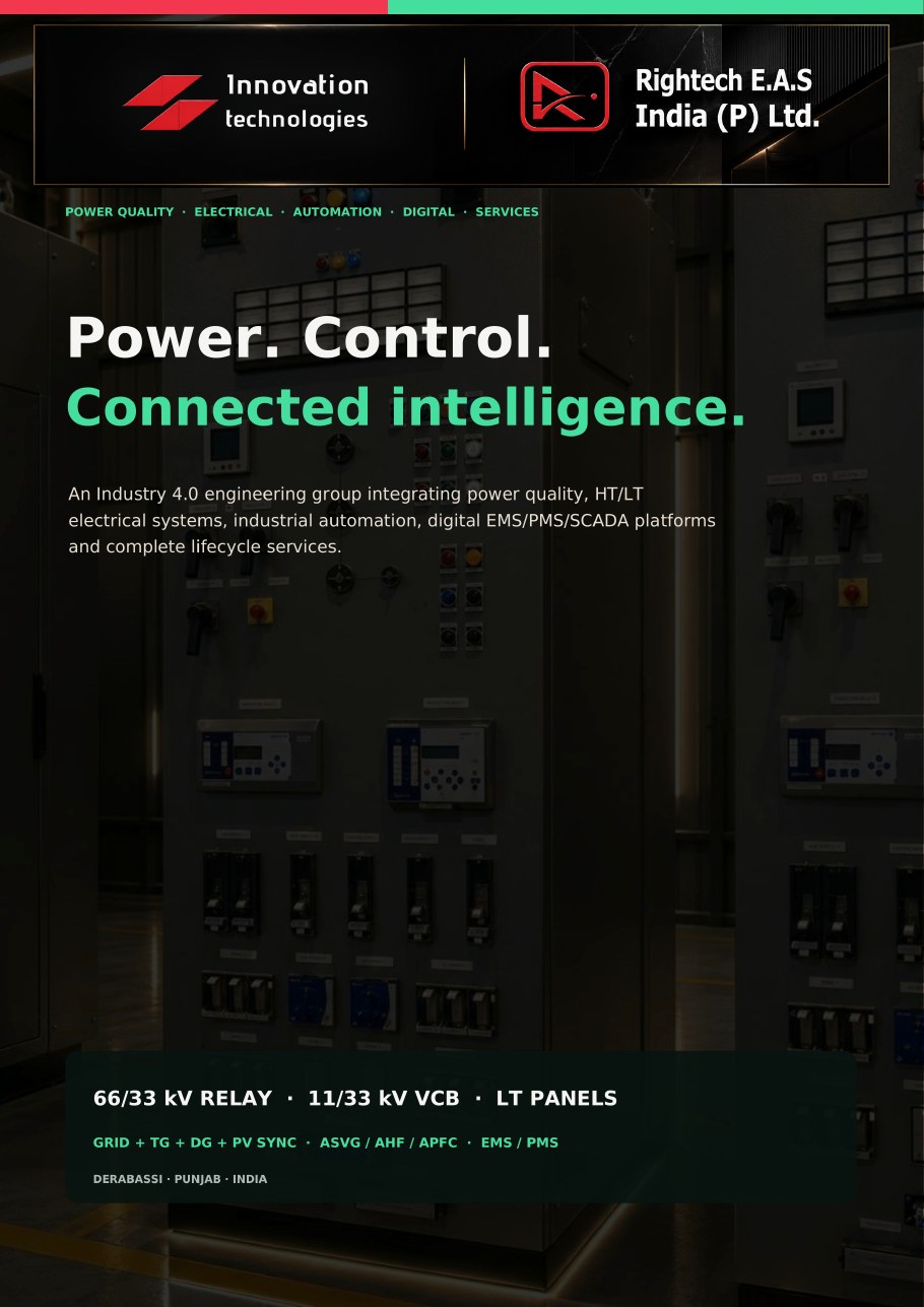 Company Profile 2026 — Power, Control & Connected Intelligence