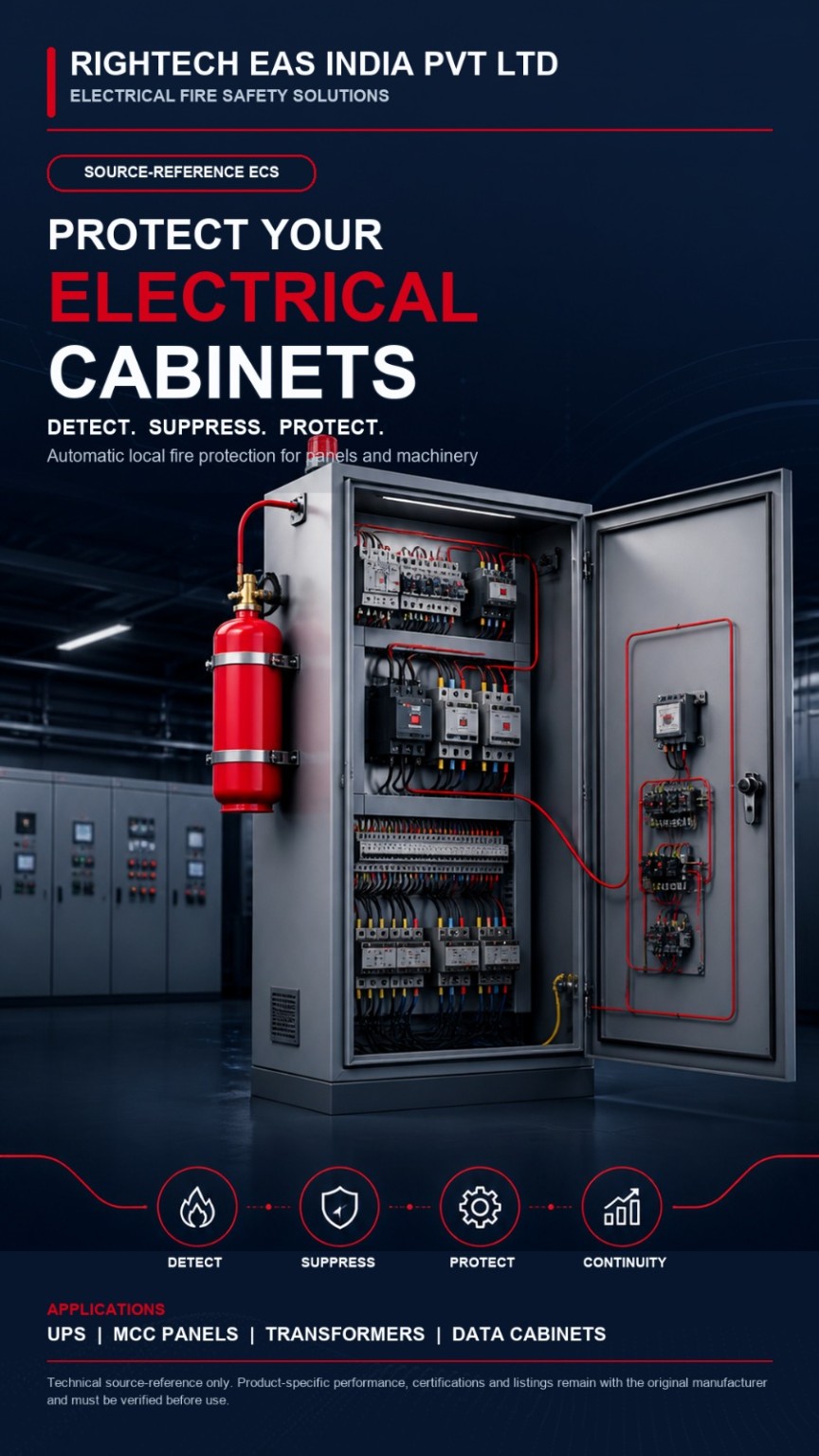 Protect Your Electrical Cabinets — Automatic Fire Safety Solutions